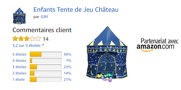 Tente Château Avec Les Balles Plastiques Piscine à Balles Pour Enfants,  Gris: Blanco/ Gris/ Menthe
